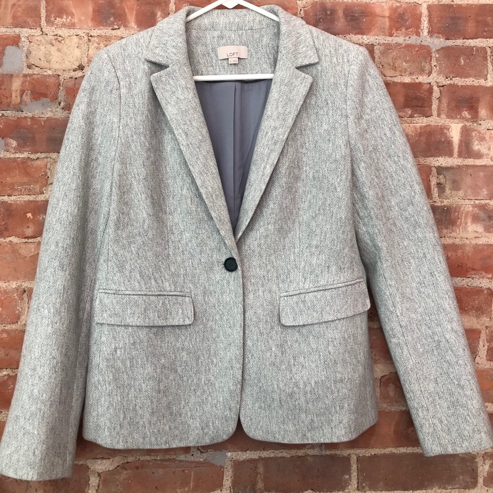 Loft blazer with stylish elbow patches